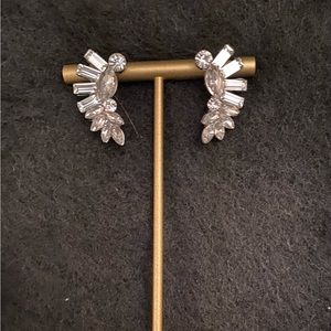 Rhinestone vintage look earrings